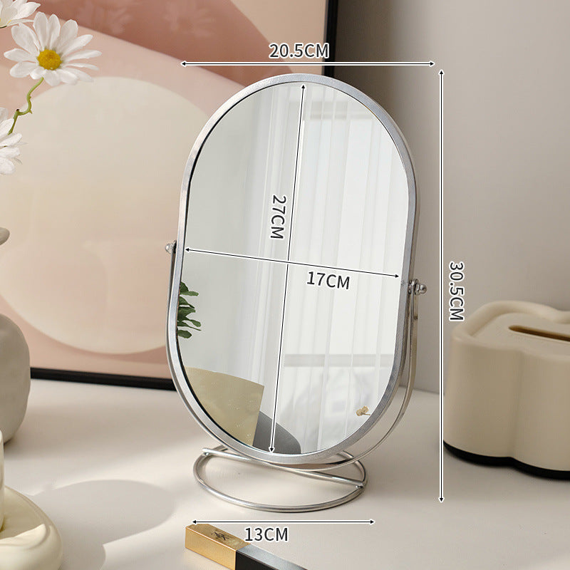 Home Fashion Desktop Rotatable Dressing Mirror
