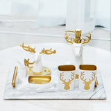 Modern light luxury soft outfit with Nordic practical bathroom furnishings