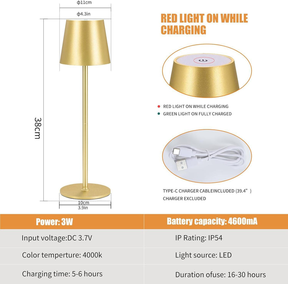 Table Lamp Charging Waterproof Creative Table Lamp
