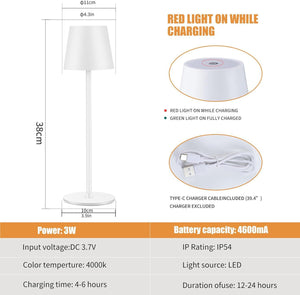 Table Lamp Charging Waterproof Creative Table Lamp