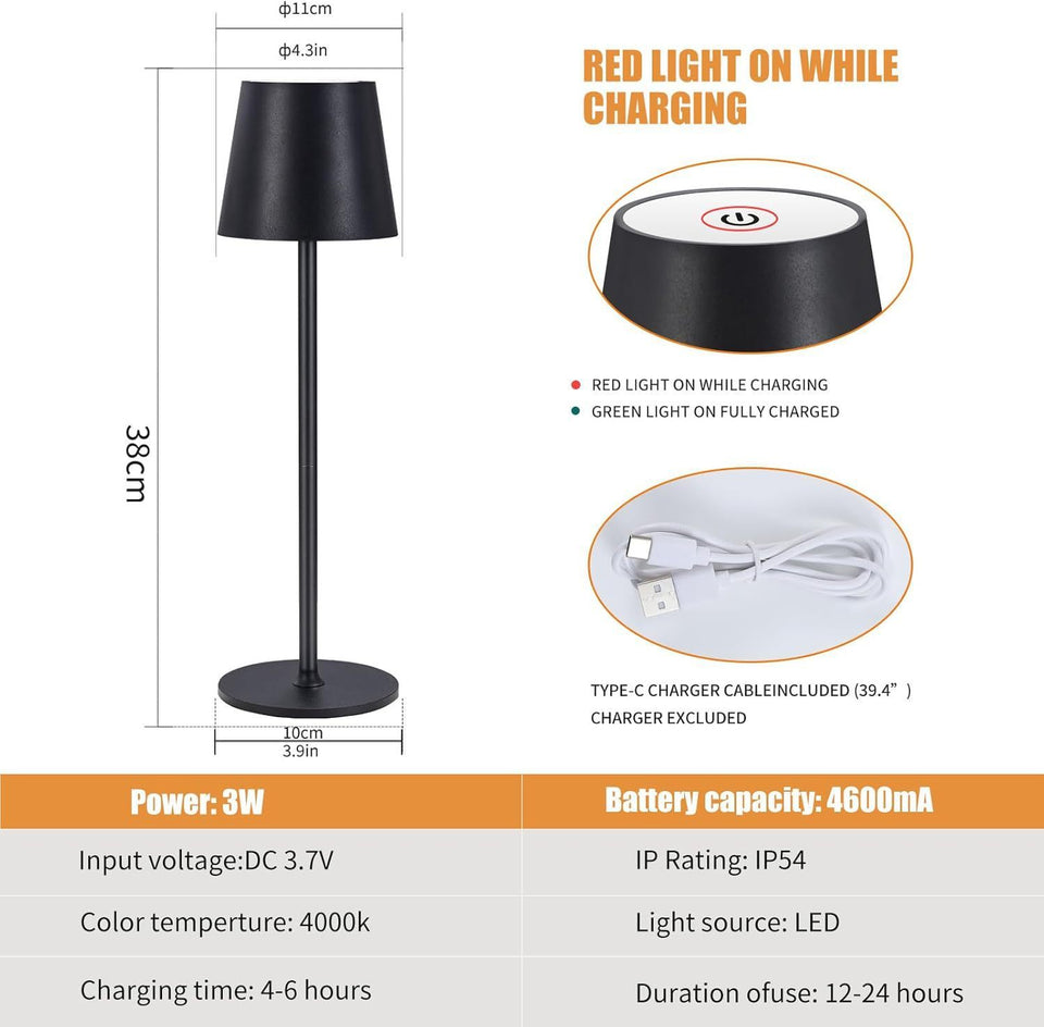 Table Lamp Charging Waterproof Creative Table Lamp