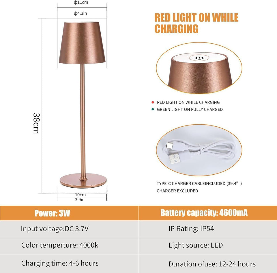 Table Lamp Charging Waterproof Creative Table Lamp